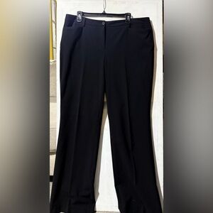 New York & Company Black Straight-Leg Dress Pants